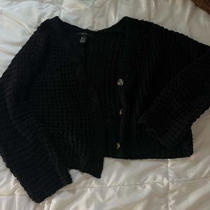 Black sweater/coverup